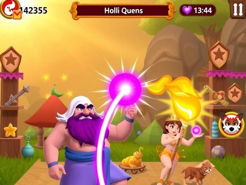 Holi Radiant Celebration Game Screenshot